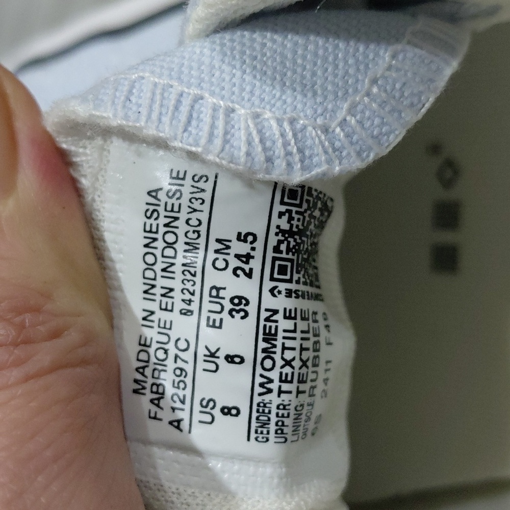 Converse Light Blue Sneakers Last Price - Picture 7 of 8